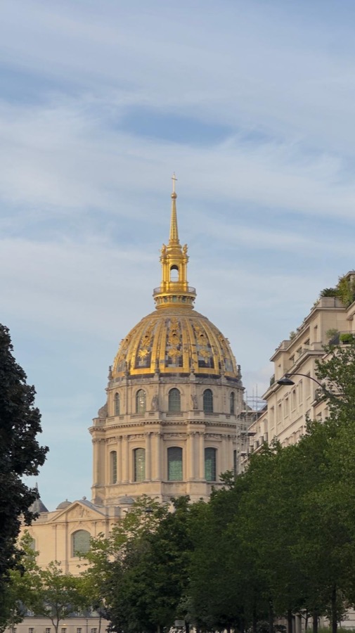 The dome at Les Invalides.